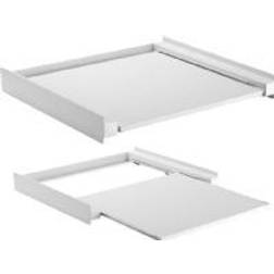 Maclean Washing machine and dryer connection shelf, alum. [Ukendt]
